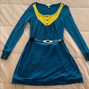 BCBG GENERATION HOBO TURQUOISE DRESS